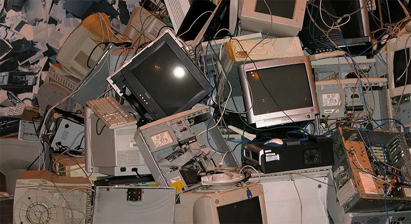 Reciclaje de la chatarra electrónica en España