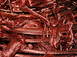 Chatarra de cobre, clave para afrontar la demanda al alza del metal